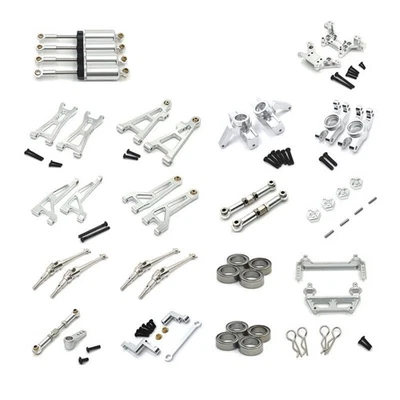 Full Car Metal Upgrade Parts Kits For MJX Hyper Go 1/16 16207 M162 RC Accessory - Image 1 of 4