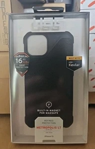 UAG Metropolis LT Case for iPhone 13 Black- Slim & Shockproof NEW - Zdjęcie 1 z 2