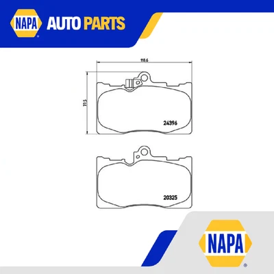 Juego de pastillas de freno para LEXUS GS450h 3.5 delantero 06 a 18 Brembo 0446503410 0446522340 Foto 1 de 4