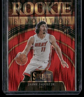 2023-24 Panini Select Jaime Jaquez Jr. RC Red Flash Prizms #/99 - Image 1 of 2