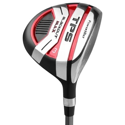 PowerBilt 高尔夫球杆男式 TPS Blackout Max 球道木杆,全新 — 第 1/4 张图片