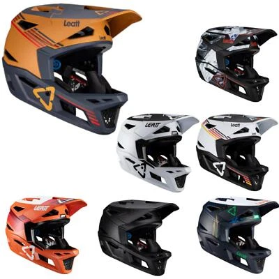 Leatt Full Face Helmet Gravity 4.0 Mountain Bike Downhill Bike Freeride Trail - Image 1 of 4