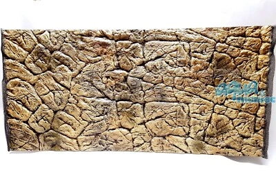 AQUA-MANIAC 3D AQUARIUM BACKGROUND FOR FISH TANK BACK WALL DECORATION THIN ROCK POLY RESIN
