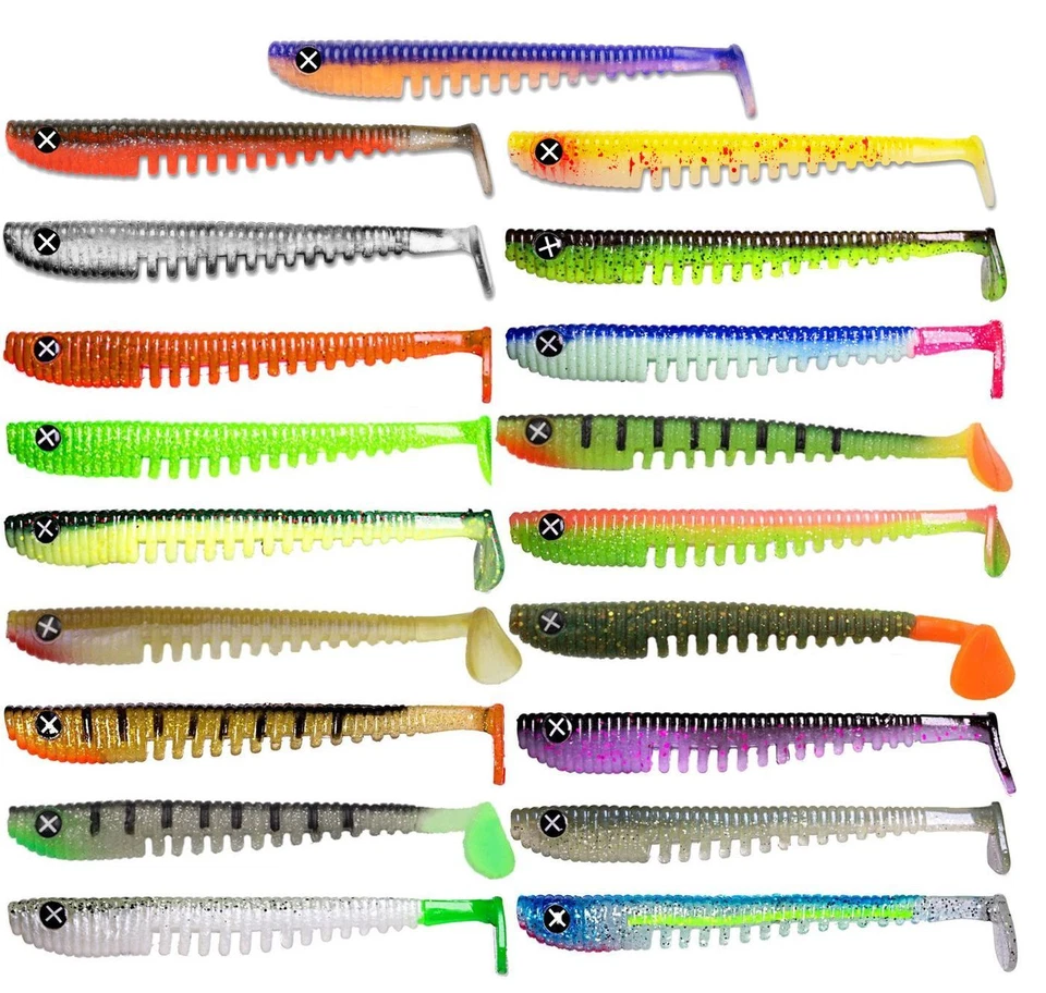 Monkey Lures King Lui 14cm - 4 Gummifische zum Hechtangeln, Zanderköder - Bild 1 von 1