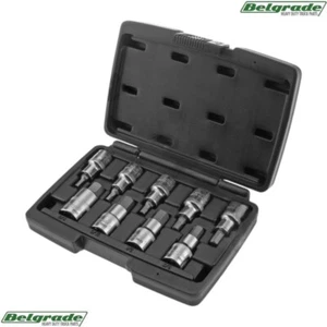 210.1009CHK Hex Bit SAE Socket Set 1/2in Drive 9pc - Foto 1 di 1
