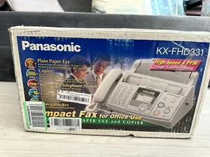 *NEW IN BOX*  Panasonic KX-FHD331 Fax & Copier high speed 4PPM - Picture 1 of 5