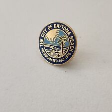 Vintage The City of Daytona Beach Lapel Pin Florida Incorporated July 1876