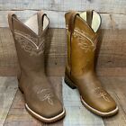 Women's Western Embroidered Rodeo Square Toe Cowgirl Boots Botas de Dama Vaquera