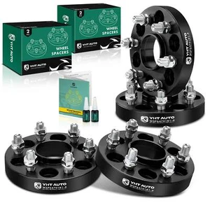 4pcs 6x120 to 6x120 Wheel Spacers 14x1.5 66.9mm 1" for Chevy Blazer GMC Cadillac - Picture 1 of 10