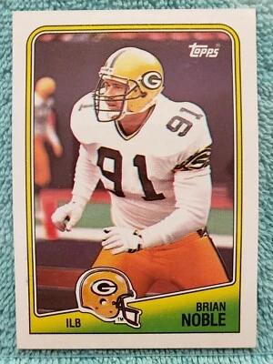1988 TOPPS BRIAN NOBLE #321 GREEN BAY PACKERS - Image 1 of 4