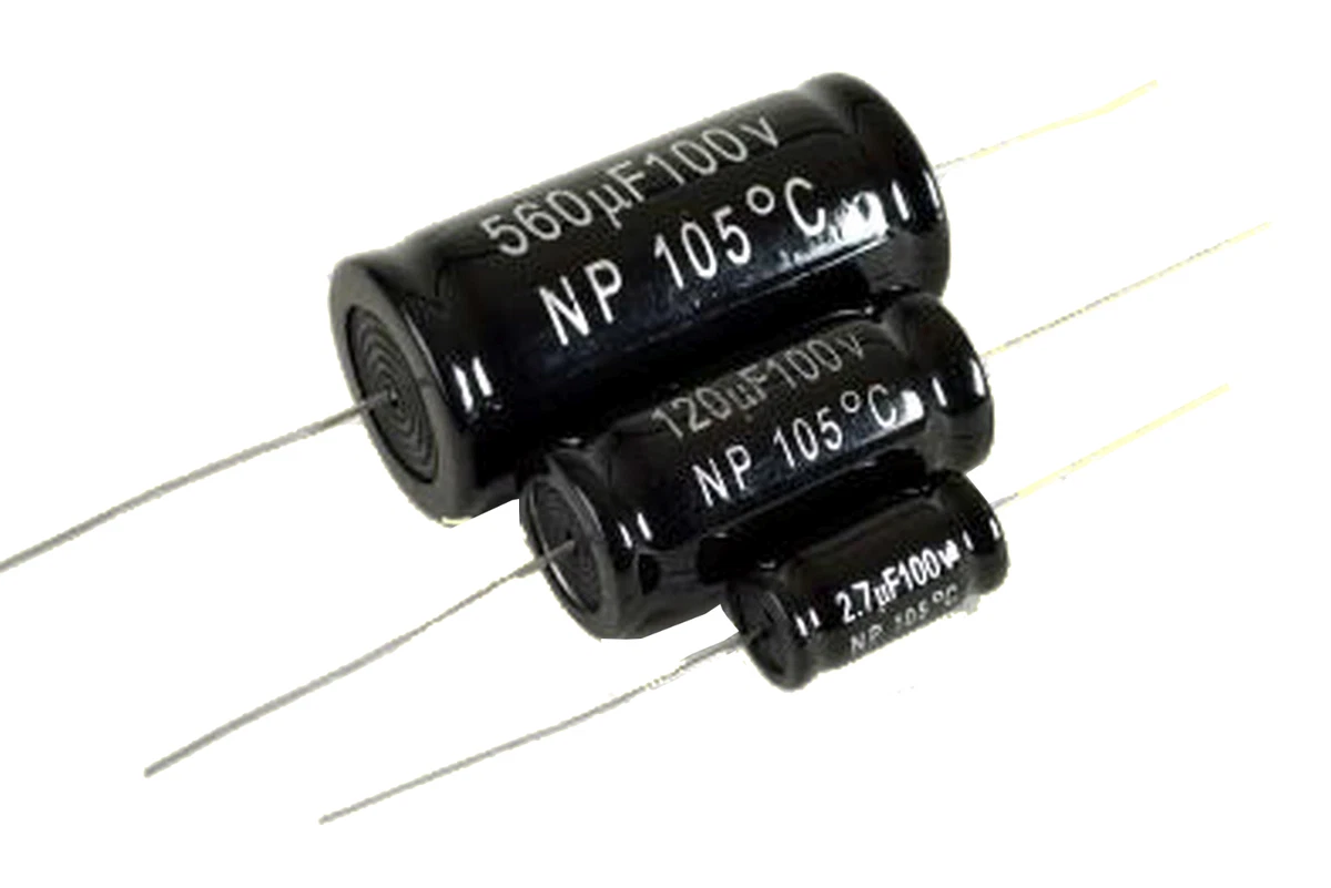 10 Stück Elektrolytkondensator 25V 25uF Axial Bipolar Für Audio-Anwendungen