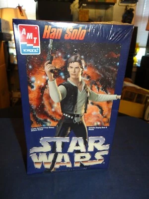 🔥🔥1995 AMT ERTL STAR WARS HAN SOLO VINYL MODEL KIT *NEW OLD STOCK~SEALED!!🔥🔥 - Image 1 of 4