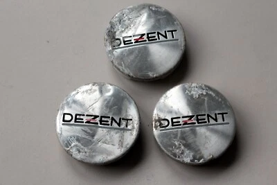 Original DEZENT 5378 Aleación Cromo Centro Plástico Tapa Cubierta Buje Set d ... - Imagen 1 de 4