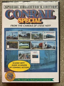 Conrail Special Railroad DVD 10 Disc Set New/Sealed Steve Neff - Picture 1 of 2