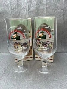 Birra Moretti Pint Glass X2. Boxed - Picture 1 of 4