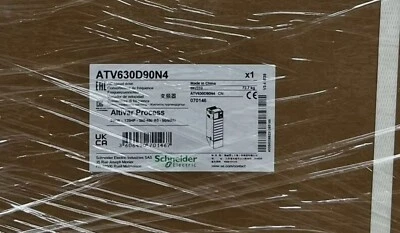 1 peça Schneider ATV630D90N4 inversor novo conversor de frequência frete expresso - Imagem 1 de 2