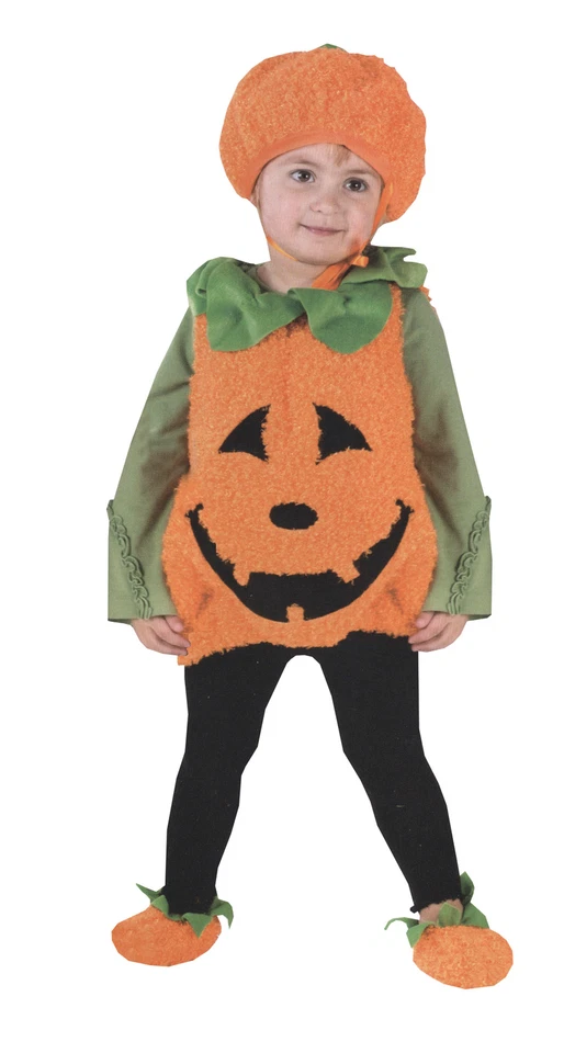 Chaleco Calabaza Cutie Pie Disfraz Infantil Sombrero y Botines Halloween Funworld Foto 1 de 1