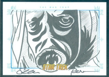 Star Trek Original Series Art & Images  The Man Trap Sketch Card