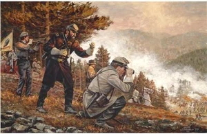 "Blind Pursuit" Don Stivers Civil War Signed Print - Stonewall Jackson - Picture 1 of 1