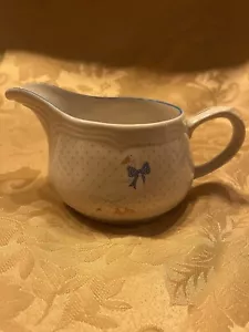 Barca vintage Tienshan in gres porcellanato zia Rhody Oca blu arco su incisione - Foto 1 di 4