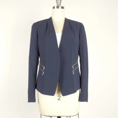 Blazer Lafayette 148 2 Preppy Náutico Trabajo Cremallera Negocios Informal Moto Foto 1 de 4