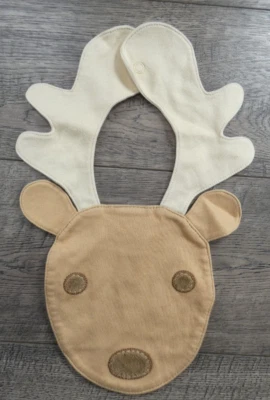 Baby Girl Boy Nwot Gymboree Colorful Village Deer Baby Bib - Image 1 of 2