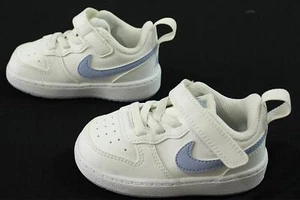 Nike Toddler's Court Borough Recraft TD Shoe CD4 Summit White/Cobalt Bliss US:5C - Picture 1 of 9