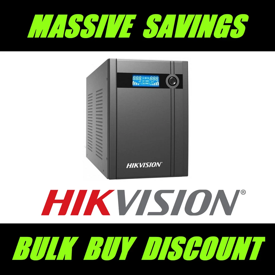HIKVISION DS-UPS3000-AU 3000VA/1800W CCTV UPS Uninterrupted Power Supply - image 1 of 1