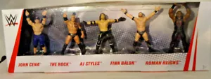 WWE WRESTLING 2.5" COLLECTOR 5-PACK ACTION FIGURES - NEW IN BOX - Picture 1 of 4