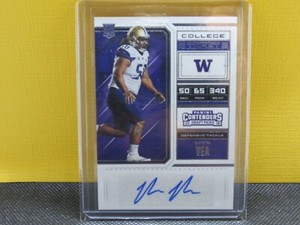 2018 VIT VEA CONTENDERS COLLEGE TICKET AUTOGRAPH ROOKIE CARD # 211 TAMPA BAY