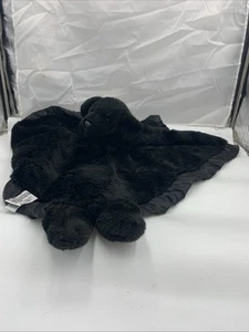 My Banky Baby Security Blanket Black Lab Dog Puppy Lovey Plush Summer Large - Picture 1 of 6