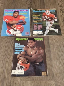 Lot Of 3 Vintage Sports Illustrated Featuring Hershel Walker - Picture 1 of 1