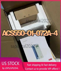 New ABB ACS550-01-072A-4 Inverter ACS55001072A4 Free No Keypad US Free TAX - Picture 1 of 4