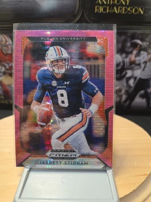 2019 Panini Prizm Draft Picks Prizms Pink #119 Jarrett Stidham - Image 1 of 4