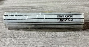 Vintage Team Cycle REV Pad BMX Lenkerpolster. Wendedesign. Black & White. - Bild 1 von 15