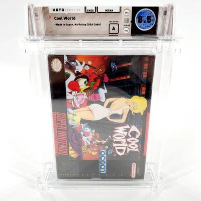 Cool World Super Nintendo Wata Graded 8.5 A Brand New Factory Sealed - Image 1 of 4