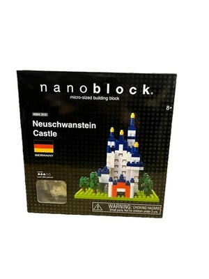 Nanoblock Micro-Sized Building Block - Neuschwanstein Castle - Germany 58107 - Image 1 of 4