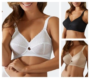 Berlei Classic Non-Wired Support Bra B510 Womens Full Cup Everyday Bras - Picture 1 of 28