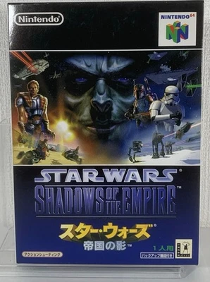 Star Wars Shadows of the Empire N64 Japan New Sealed Nintendo 64 Action Game - Image 1 of 4