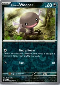 Paldean Wooper Common SV: Paldean Fates 058/091 LP - Imagen 1 de 2