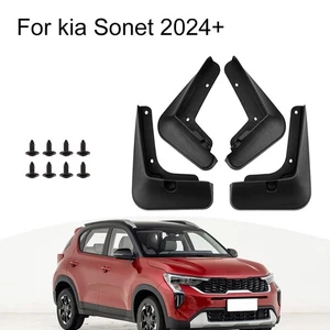 ABS Material Car Mudguards for For KIA Sonet 2024 2026 Front Rear Fender - Picture 1 of 7