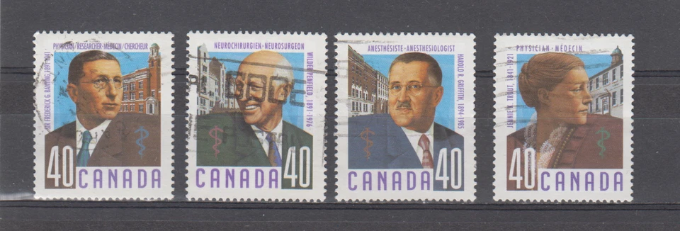 CANADA  1991   /  USED/ PHYSICIANS - Image 1 of 1