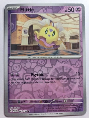 Flittle 080/182 PAR SV04: Paradox Rift Common Reverse Holo NM Pokemon TCG - Image 1 of 2