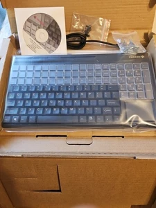 NEU Cherry SPOS G86 61411EUA Multifunktionale programmierbare USB Tastatur mit Touchpad - Bild 1 von 6