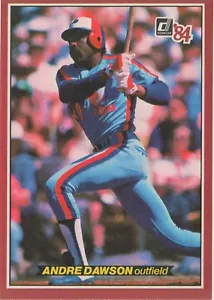 1984 - BASEBALLKARTE - ANDRE DAWSON - 3 1/2 ZOLL X 5 ZOLL - Bild 1 von 2