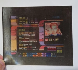2011 SDCC Star Trek PADD APP Holographic 3D Promo Card - Picture 1 of 3