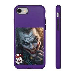 Joker Phone Case - Tough Cases, Comic Lover Gift, Halloween Decor, Unique Cell - Picture 1 of 126