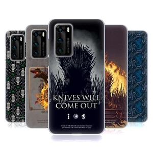 OFFICIAL HOUSE OF THE DRAGON: TELEVISION SERIES ART GEL CASE FOR HUAWEI PHONES - Picture 1 of 12