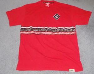 EUC MEN'S GIANT TACTICAL MADE FOR COMBAT XL 100% COTTON RED WITH GIANT LOGO - Picture 1 of 6