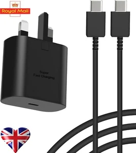 Google Pixel 9 9 pro 9 pro XL USB-C Cargador Rápido Enchufe Con Cable Entrega Gratuita - Imagen 1 de 6